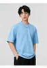 Camiseta Solona de Manga Corta de Secado Rápido con Protección Solar para Hombre y Mujer, Cuello Redondo, Versátil, Manga Media, Seda Helada Simple