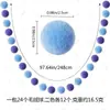 Guirnalda de Pompones de Colores En Stock Alta Elasticidad Bolas de Felpa Decoración para San Valentín Navidad Pancarta Suministros para Bodas Serpentinas Cintas de Colores