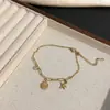 Acero de titanio carcasa que no se decolora diseño de estrella de mar tobillera dorada cadena de fútbol para mujer cadena de tobillo accesorios de lujo de alta gama de verano