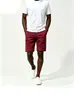 E-commerce Transfronteiriço Casual de Verão Calças de Cinco Pontos Masculinas Retro Americano Tendência Slim Fit Versátil Cor Sólida Cargo Calças de Cinco Pontos