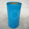 Tubo de PVC azul negro de 285 mm de ancho y 180 mm, termorretráctil, funda aislante, película termorretráctil, funda para batería