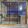 Cámara de Sudoración de Cedro Rojo Importado, Caja de Sudoración y Fumigación, Sala de Vapor Seco y Ondas de Luz Venta Directa, Estufa de Sauna, Sala de Sauna de Vapor Húmedo