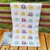 Algodón seis capas alta densidad toalla facial de gasa toalla facial toalla para bebé absorbente suave regalo compra grupal
