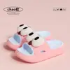 Accesorios de Dibujos Animados Sandalias Infantiles para Niñas 2026 Verano Nuevas para Interiores Suela Gruesa Antideslizantes Resistentes al Desgaste Transpirables Pantuflas para Padres e Hijos para Niños