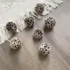 Paquete de materiales DIY hecho a mano flores mixtas plantas flores secas estilo bosque de jardín de infantes creación de anillos decoración piñas de Navidad