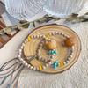 Pulsera tejida a mano explosiva con forma de estrella, luna y bodhi, con diseño de gatito, ágata, para hombre y mujer.