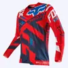 Ropa de Ciclismo de Montaña Fox Ropa para Motocicleta Todoterreno Descenso Camiseta Transpirable de Secado Rápido Tops de Manga Larga Venta al por Mayor