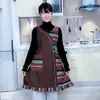 Avental Estilo Étnico Dropshipping, Avental Novo Estilo Moderno e Durável, Avental de Cozinha para Cozinhar, Uniforme de Trabalho para Restaurante