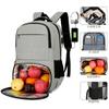Mochila de picnic especial transfronteriza, bolsa de aislamiento para el hombro, bolsa de hielo para exteriores, mochila de aislamiento engrosada, bolsa de picnic a prueba de fugas