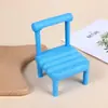 Nova Cadeira Pequena Dobrável Suporte de Celular Mini Suporte de Celular para Mesa Suporte Desenho Animado Em Estoque Suporte de Banquinho Pequeno