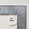 Novo tamanho pequeno Filhote West Highland Acessórios Acrílicos Novo Material Artesanal DIY Bolsa Joias Patche Desenho Animado