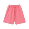 Shorts de Algodão Puro Estilo Vintage 320g Transfronteiriço, Shorts Esportivos Casuais Soltos de Rua Europeus e Americanos Atacado