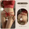 Tamanho Grande 80kg Lingerie Sexy Laço Tentação Sexy Abertura Cruzada Fio Dental Roupa Íntima 307