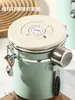 Tanque de Armazenamento de Grãos de Café de Aço Inoxidável 304 Válvula de Exaustão Unidirecional Tanque de Armazenamento Tanque de Armazenamento de Grãos Tanque Selado para Pó de Café