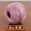 No. 6 Hilos de Encaje de Algodón y Lino, Hilo de Tejer Hecho a Mano, Algodón Puro Medio Fino Kit de Materiales DIY para Crochet, Hilo de Crochet para Suéter de Niños