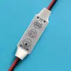 Controlador LED 3 teclas mini 12v dimmer monocromático mini controle manual tom monocromático fita de luz 24V