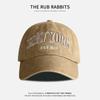 Gorra de béisbol con bordado de letras desgastadas y lavadas de nuevo estilo, moderna, personalizada, para exteriores, para hombre y mujer