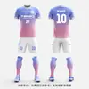 Conjunto de Uniforme de Fútbol para Hombre, Uniformes de Competición y Entrenamiento Personalizados para Equipo de Adultos, Ropa de Equipo de Liga de Pueblo con Números Estampados, Playeras de Fútbol para Niños