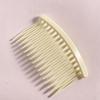 Peine grande mate de moda para mujer, flequillo fijo para la frente, parte posterior de la cabeza, artefacto para finalizar el cabello suelto, peine para el cabello, horquilla sencilla