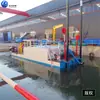Cutter de Bomba de 6 pulgadas Shenyang Draga de Succión Fujian 200 Metros Cuadrados Bombeo y Dragado de Arena Barco de Dragado Escariador Barco de Bombeo y Succión de Arena