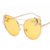 Gafas de Sol Jamie 3350 para Mujer Ojo de Gato Tendencia Personalidad Gafas Estilo Harajuku Retro Lente Oceánica Gafas de Sol