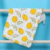 Toalla de bebé de seersucker de alta densidad algodón seis capas de gasa toalla para niños toalla cuadrada suave absorbente empaque individual