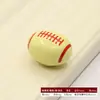 Manija de Puerta de Gabinete Cerámica Dibujos Animados Béisbol Rugby Manija de Tapa de Botella Manija de Cajón de Agujero Único para Armario Zapatero