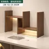 Prateleira de Armazenamento para Mesa, Estante de Mesa, Armazenamento para Mesa de Estudante em Casa, Armário de Canto Multicamadas, Suporte para Estação de Trabalho de Escritório