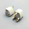 Adaptador de enchufe de conversión estándar británico a estándar europeo, estándar estadounidense a estándar australiano a estándar alemán, de cobre puro transfronterizo.