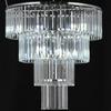 Multi-camada lustre de cristal decoração do hotel lâmpada de teto de ar Road layout casamento coreano lâmpada de tira de gelo lâmpada multi-camada