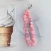 Corea del Sur Dongdaemun Corazón Lazo Funda para Teléfono Móvil Cordón Colgante Cámara Ccd Auriculares Set Colgante Guben Chica D