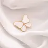 Broche de Espiga de Trigo Dourado Pérola Fosco para Lapela de Terno Acessórios Personalizados Versáteis de Alta Qualidade com Pino Fixo Anti-Exposição para Mulheres