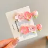 Pinzas para el Cabello de Lunares para Niñas, Pinzas para Flequillo Lateral, Pinzas de Pato para Cabello Suelto, Pasadores Dulces de Moño, Accesorios para el Cabello