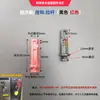 Accesorios para Grifo Calentador de Agua Tipo Escalón Boquilla para Calentador de Agua CNC Resorte de Acero Inoxidable Resorte de Presión para Cubo Calentador de Agua