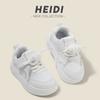 Zapatos Blancos para Niños 2026 Primavera y Otoño Nuevo Estilo Zapatos Deportivos para Niños Zapatillas Casuales Ligeras para Niñas Suela Suave Zapatos para Bebé Individuales
