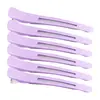 Pasador de belleza clip sin costuras pasador para cortar el pelo pasador de posicionamiento para partición de tinte caliente pasador para flequillo de palabra clip de presión de boca larga