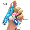 Nuevo Colgante Llavero Dibujo Animado Snoopy para Bolso de Niñas Colgante Exquisito Lindo Creativo Llavero al por Mayor