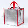 Bolsa Isotérmica Desechable de Papel de Aluminio para Pasteles para Llevar, Barbacoa, Productos de Pizza, Bolsa Isotérmica y para Conservar la Frescura, Esencial para Llevar