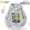 Suéter de invierno para niño Rhythm Box, ropa infantil, novedad de 2025, ropa envolvente Sprunki, top con capucha y forro polar.