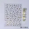 FULL BEAUTY Nuevas Pegatinas Transfronterizas Doradas y Plateadas de Estrella, Luna, Sol para Uñas Pegatinas de Estrella para Uñas Pegatinas para Uñas DIY