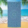 Toalla de Playa de Microfibra con Mandala Más Vendida en Amazon Transfronteriza Toalla Impresa Digitalmente Toalla de Baño para Playa Toalla de Secado Rápido