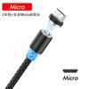 Cable de Datos Magnético para Teléfono Móvil Cable de Carga con Tapón Ciego Luminoso Imán Tres en Uno Adecuado para Apple Android Tipo-C