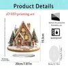 Suporte Acrílico de Unicórnio Desenho Animado Cavalo Branco Fada Transfronteiriço Standee 2D Plano Decoração de Casa Pequeno Ornamento de Mesa