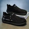 Sapatos Casuais Masculinos Novo Estilo Primavera e Outono Retrô Versáteis para Trabalho Tênis de Plataforma com Aumento de Altura Solado Grosso Antiderrapante Slip-on Sapatos Birkenstock