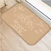 Felpudo Navideño para el Hogar con Estampado de Árbol de Navidad, Felpudo para Puerta de Sala de Estar