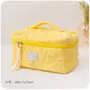 Nova Bolsa de Maquiagem Niche Nuvem Organizador de Viagem Portátil Bolsa de Maquiagem Grande Capacidade Macia e Fofa Estojo de Lápis para Menina