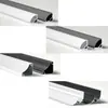 Canal de Luz Lineal LED Carcasa Luz Lineal para Gabinete Empotrado Canal de Luz Lineal Tira de Luz Decorativa de Aleación de Aluminio Fabricante de Canal de Aluminio