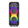 Altavoz de Tarjeta Bluetooth Inalámbrico de Alta Potencia para el Hogar de Alta Calidad con Graves Potentes para Baile Cuadrado al Aire Libre Altavoz Grande Personalización