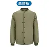 Chaquetas y Pantalones de Algodón Gruesos de Protección Laboral al por Mayor, Ropa de Algodón Verde Otoño e Invierno, Ropa de Trabajo Antigua de Protección Laboral a Prueba de Frío para Almacén Frío, Ropa de Algodón