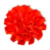 Flor de Cinta Clavel Tela Flores Plegadas Hechas a Mano DIY Pasadores para el Cabello de Niños Diademas Ropa Zapatos y Sombreros Accesorios de Flores